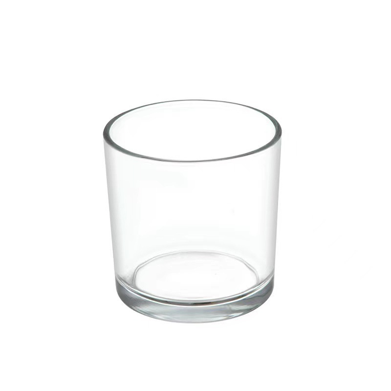 Candle Making Glass Jars - Support de Bougie en Verre Transparent