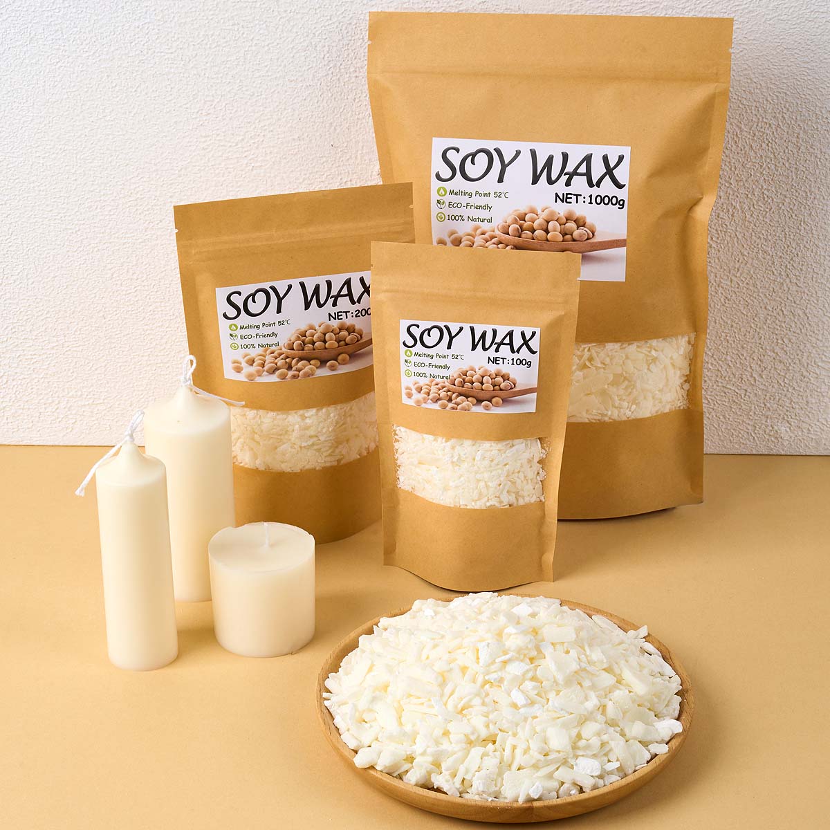 Cire de soja blanche Pure de 1 - Candle Making With Beeswax avis et prix