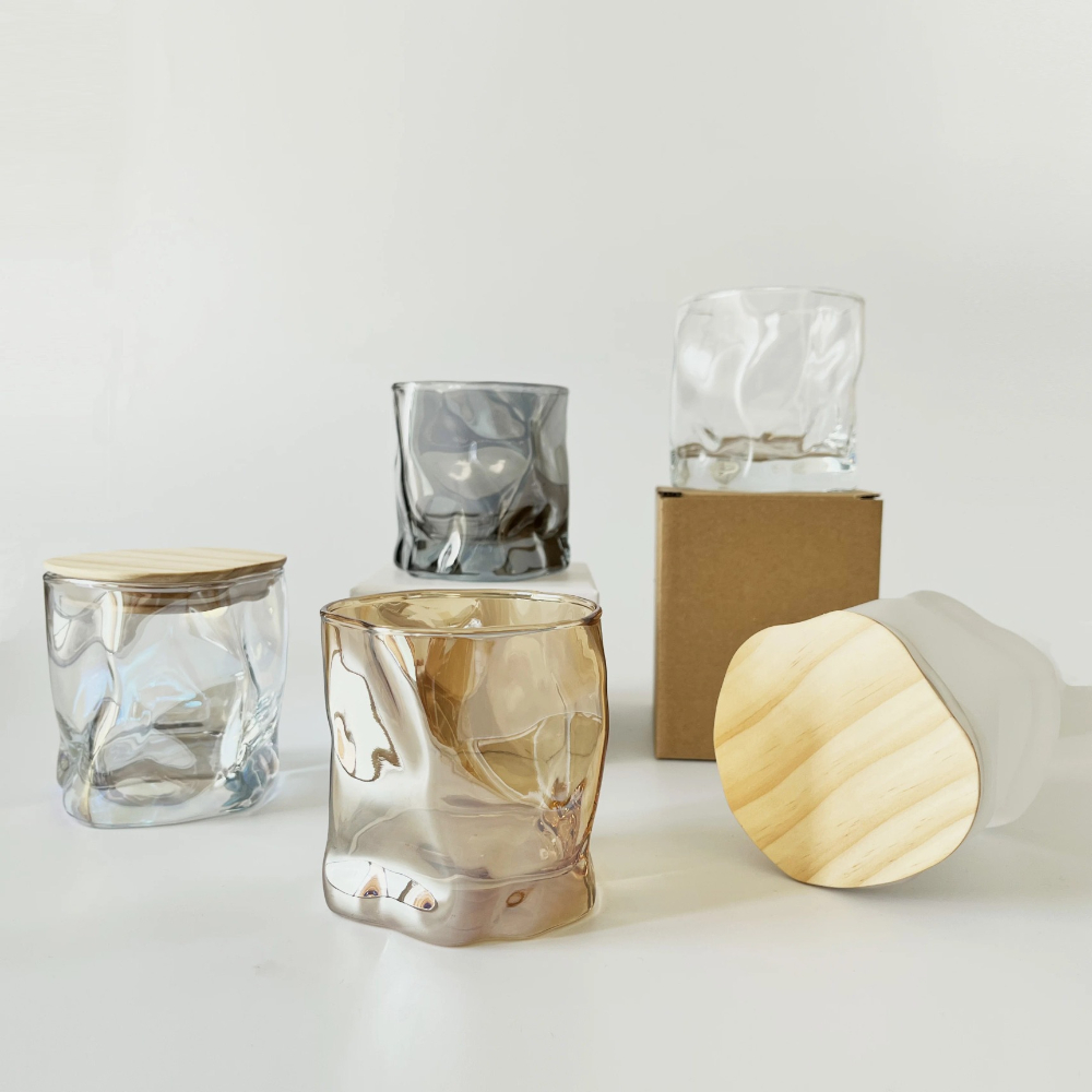 Tasse à thé torsadée, pot de b - Candle Making Glass Jars avis et prix